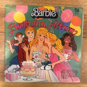 Barbie Birthday Album – Vintage Children’s Record (Kid Stuff Records) 1981
